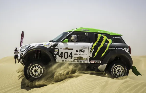 Picture Sand, Mini, Mini Cooper, 404, Dakar, SUV, Rally, Mini