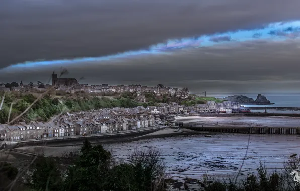 Sea, shore, Cancale Brittany