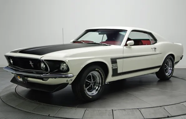 Picture 1969, Boss 302, Ford Mustang, muscle classic