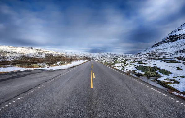 Norway, Hordaland, Grovastøl, Haukelivegen