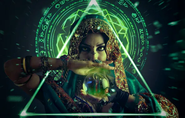 Magic, witch, illusion, gypsy, talisman