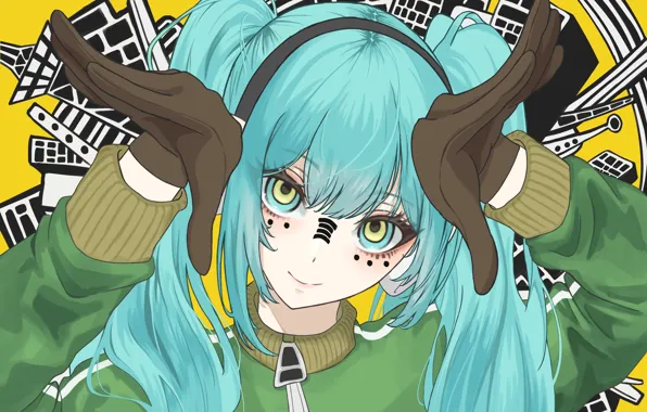 Girl, Hatsune Miku, Vocaloid