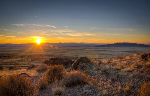 Picture dawn, Utah, Simpson Springs
