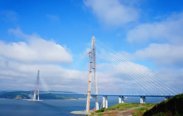 Bridge, Vladivostok, ​​city