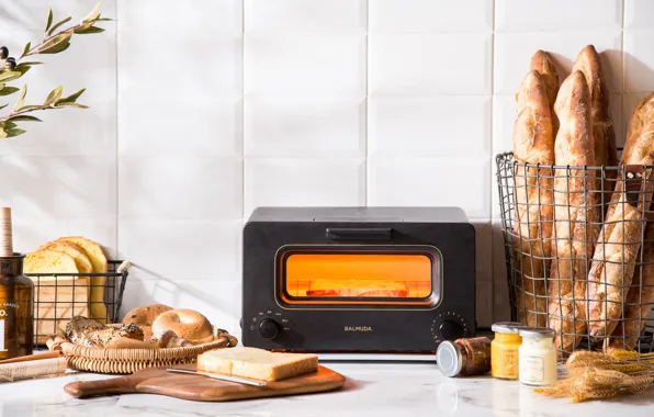 Bread, oven, cakes
