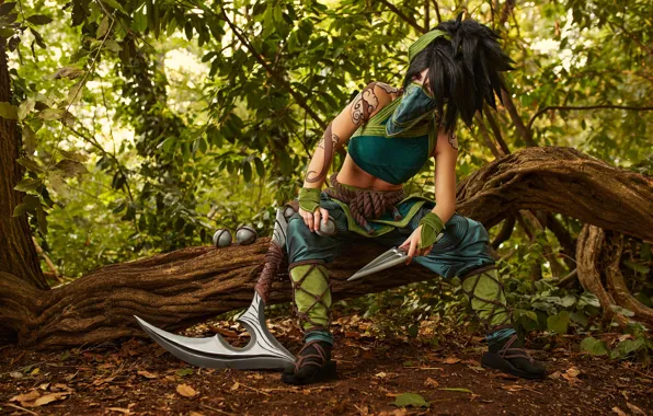 Akali, League of Legends, Cosplay