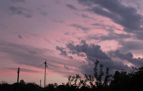 The sky, Summer, Landscape, Romance