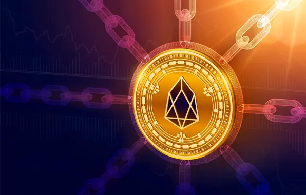 Picture eos, clarification, chain, cryptocurrency, blockchain, EOS