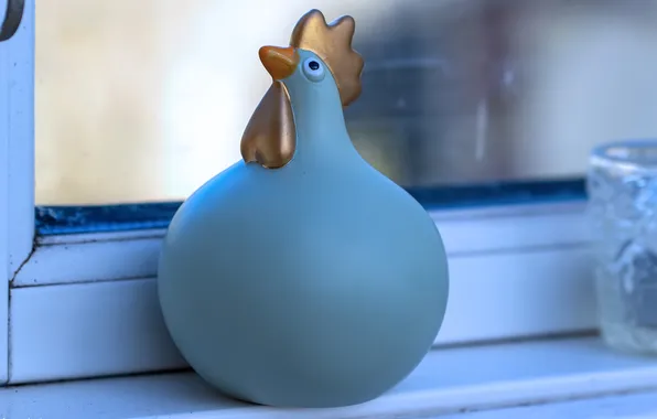 Chicken, figure, cock