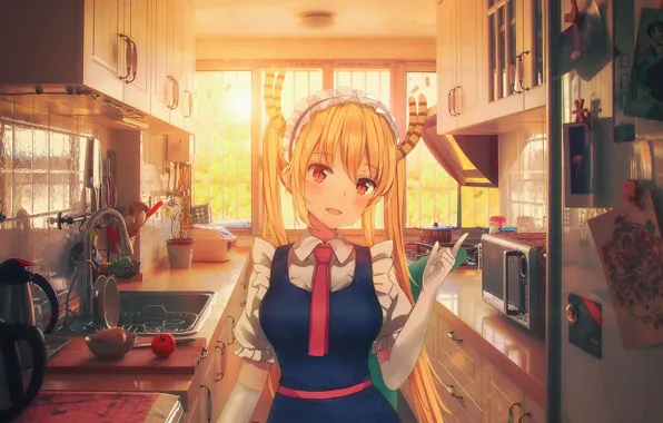 Kitchen, Kobayashi-san Chi no Maid Dragon, The Dragon-Maid Kobayashi, Tohru