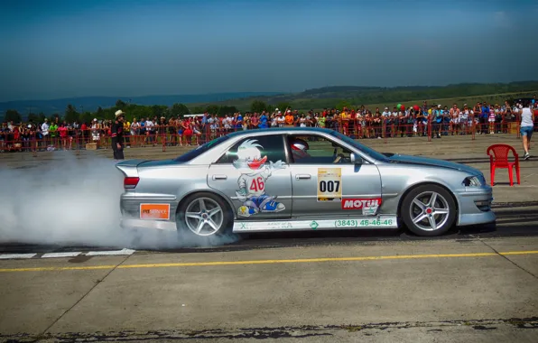 Airport, Samurai, Race, jzx100, Tourer V, Toyota Mark 2, Mark II, Novokuznetsk