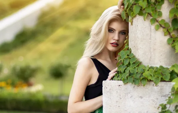 Look, girl, blonde, Sandor Tar