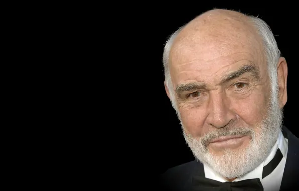 Look, actor, black background, actor, view, producer, black background, Sean Connery