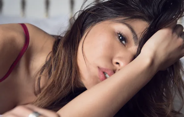 Picture look, face, model, Rosalia