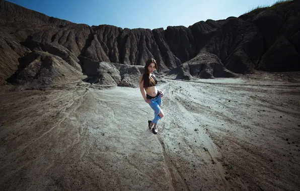 Woman, model, person