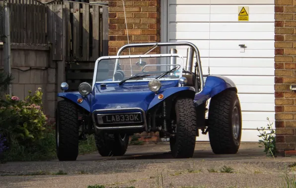 Blue, lights, tuning, Volkswagen, wheel, buggy, buggy, a lightweight off-road