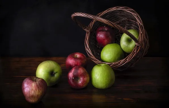 Picture apples, food, fruit