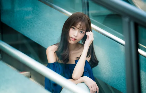 Look, girl, Asian, cutie