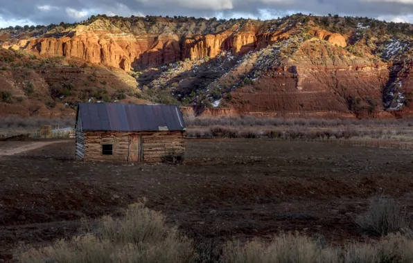 Mountains, nature, home