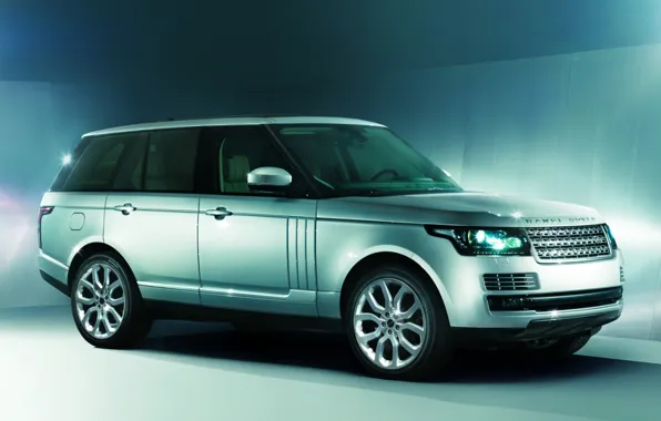 Background, jeep, SUV, Land Rover, Range Rover, the front, Land Rover, Range Rover