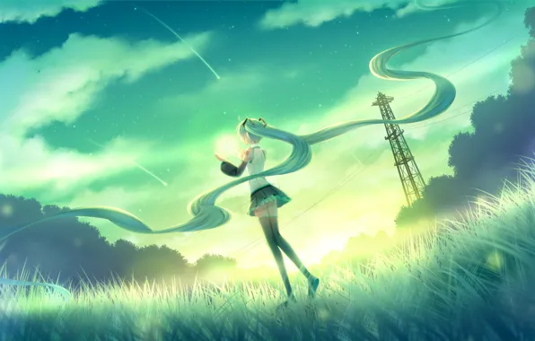Vocaloid, hatsune miku, sakakidani