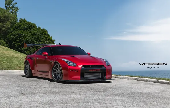 Picture GTR, Nissan, Matte, Vossen, VFS1, Graphite