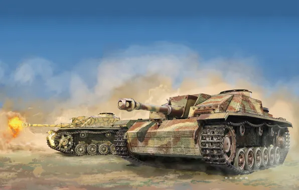 Picture Germany, Sturmgeschütz III, StuG III Ausf. G, Assault gun, Sturmhaubitze 42, StuH 42