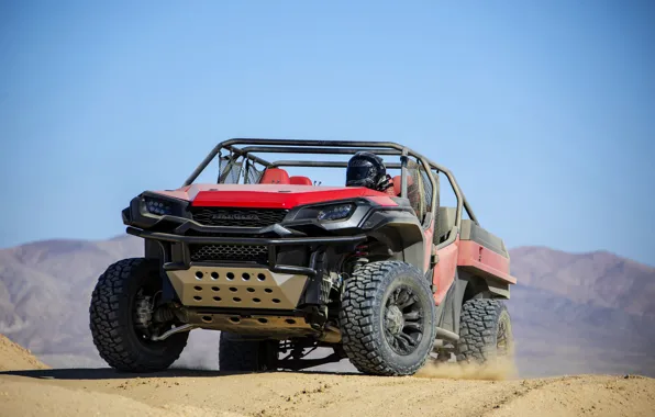 Desert, Honda, 2018, Rugged Open Air Vehicle Concept