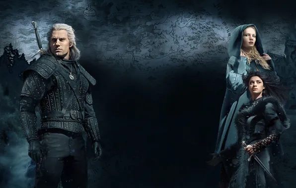 The witcher, the Witcher, Geralt, geralt, Henry Cavill, henry cavill, geralt of rivia, ciri