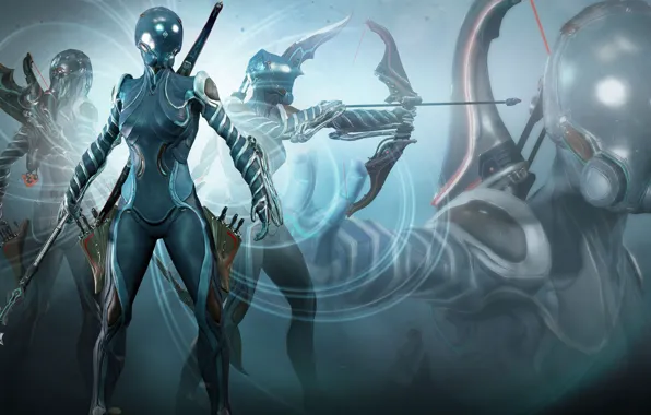Fiction, the game, warrior, armor, Warframe