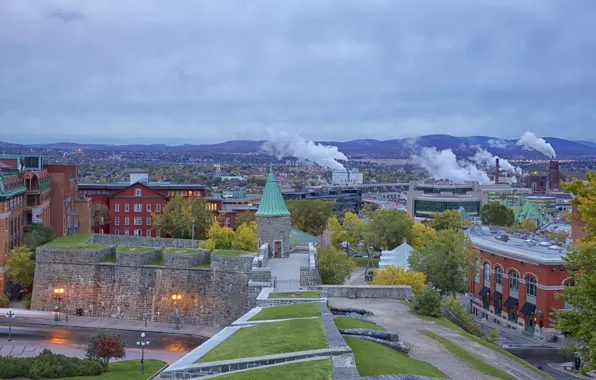 Tower, home, Canada, panorama, QC