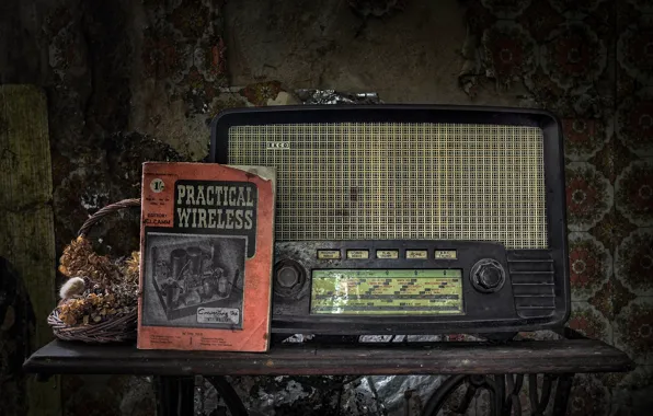 Background, radio, receiver