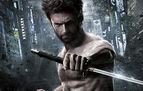 Picture Wolverine, Hugh Jackman, Logan, Hugh Jackman, The Wolverine, Wolverine: The Immortal