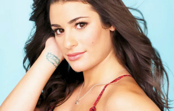 Actress, brunette, Lea Michele