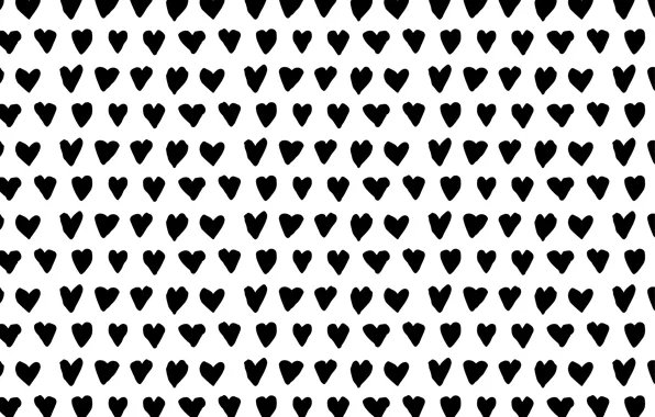 Hearts, Background, Texture