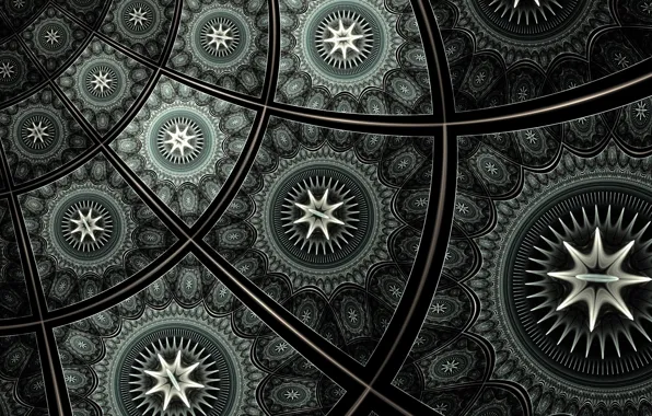 Rendering, pattern, fractal