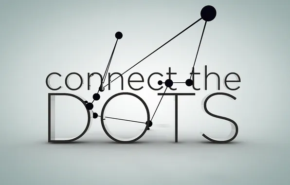 Picture line, point, dots, connection, connection