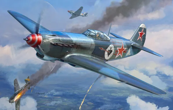 Fighter, USSR, As-9, Combat aircraft