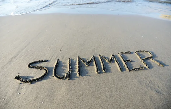 Sand, sea, wave, beach, summer, summer, beach, sea