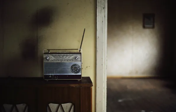Background, radio, receiver