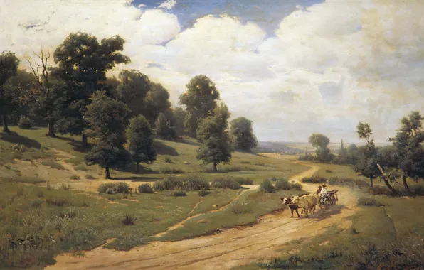 Picture picture, Vasilkovsky, Ukrainian landscape