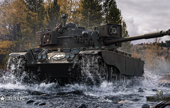 WoT, World of Tanks, Wargaming, game art, TL-1 LPC
