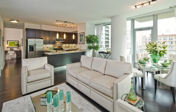 View of Wallpaper Chicago, Illinois, luxury, Apartments for mobile and desktop ...