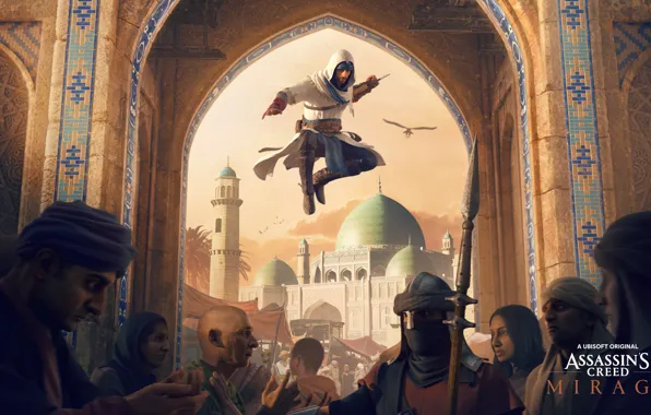 Picture the city, art, Basim, Assassin’s Creed Mirage
