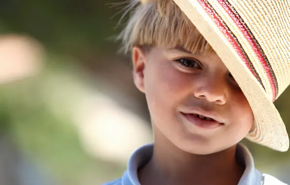 Children, hat, boy