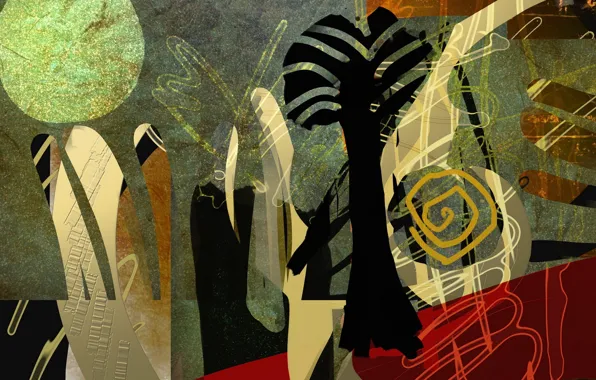 Abstraction, color, form