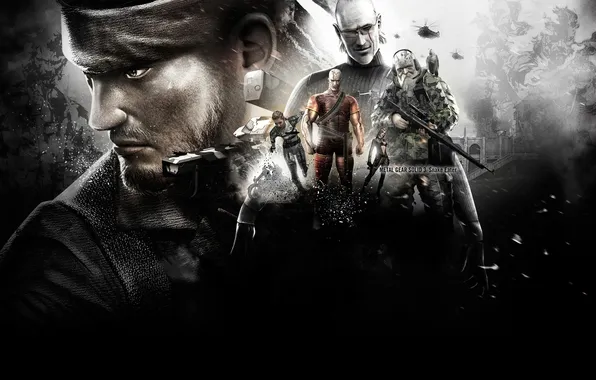 Metal gear solid, characters, snake eater