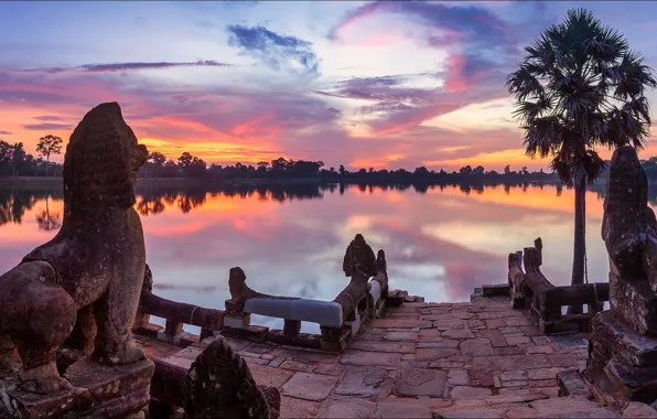 Landscape, view, beauty, the evening, Thailand, Thailand, lions, landscape