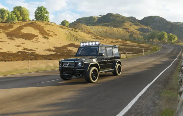 Mercedes, cars, forza, Forza Horizon 4