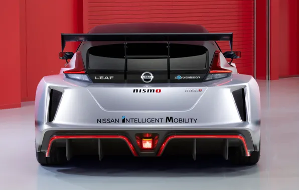 Nissan, rear view, 2018, Leaf, Nismo RC